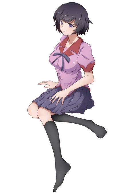 羽川 翼🐈

#化物語 #イラスト 