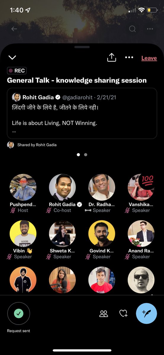 Vicky67383383's tweet photo. Thanks to @rchanakyapillai sir ji for such a insight full session and full of learnings and thanks to hosts and speakers @pushpendrakum @gadiarohit @vanshika_garg17 to organize and interact to such #Amazingspaces https://t.co/0Lq41j7EWQ