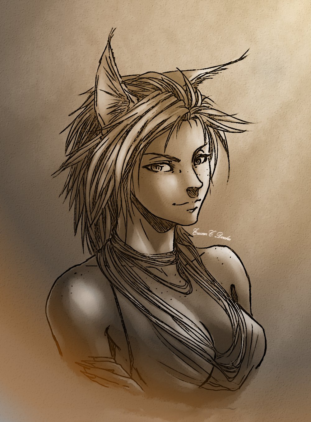 Erwan C. Dorcha on X: “OC (original character) for “The Cursed 