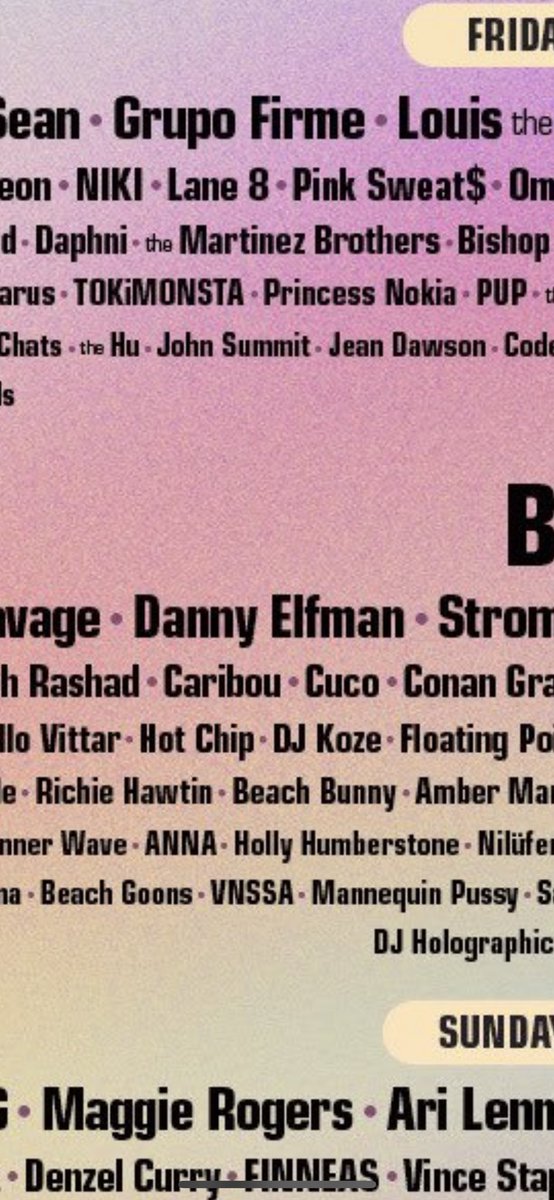 Could you imagine being at Coachella and The Simpson’s theme starts playing and everyone goes nuts