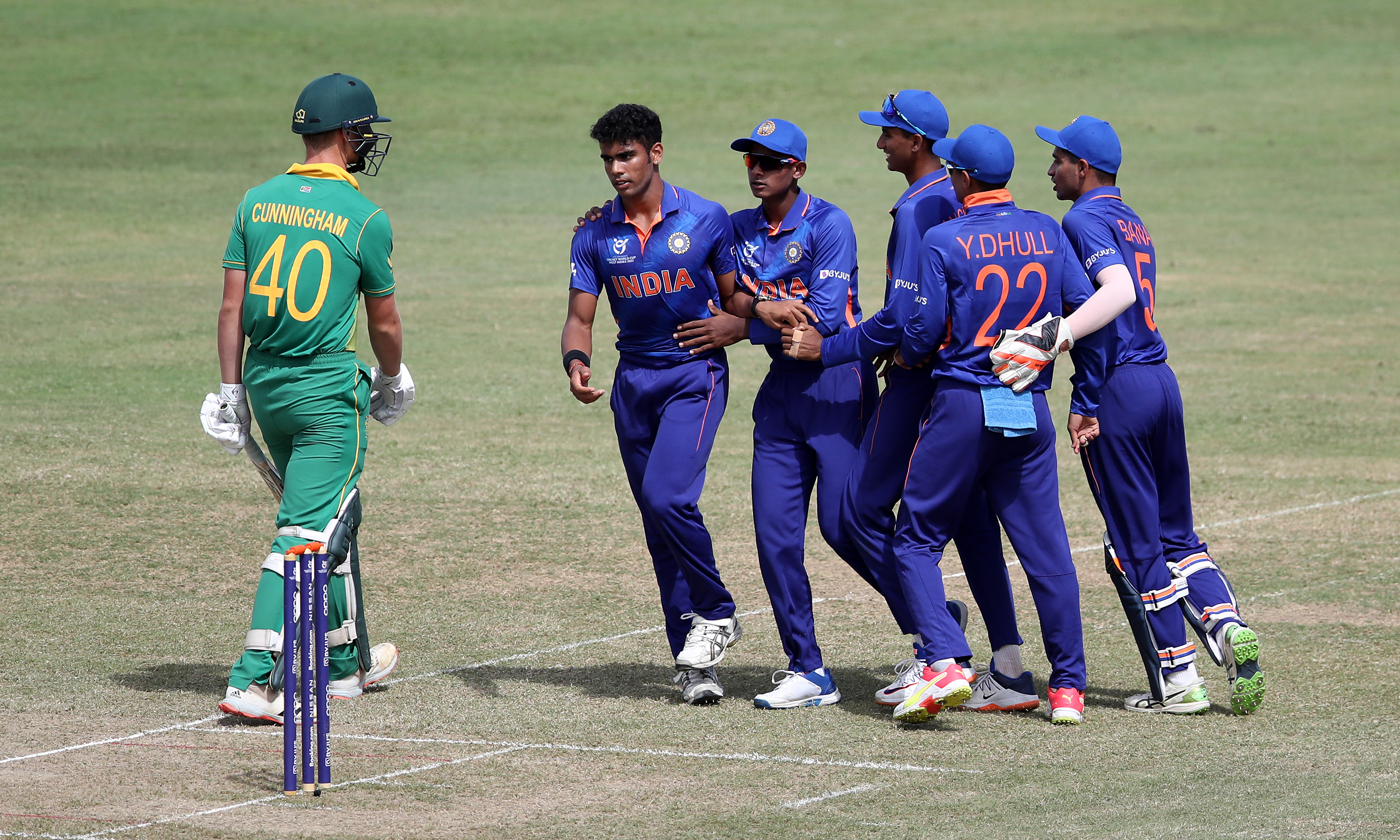 IND vs SA U-19 World Cup: जीत के साथ भारत की शुरुआत, दक्षिण अफ्रीका को 45 रन से हराया, विक्की ने लिये 5 विकेट