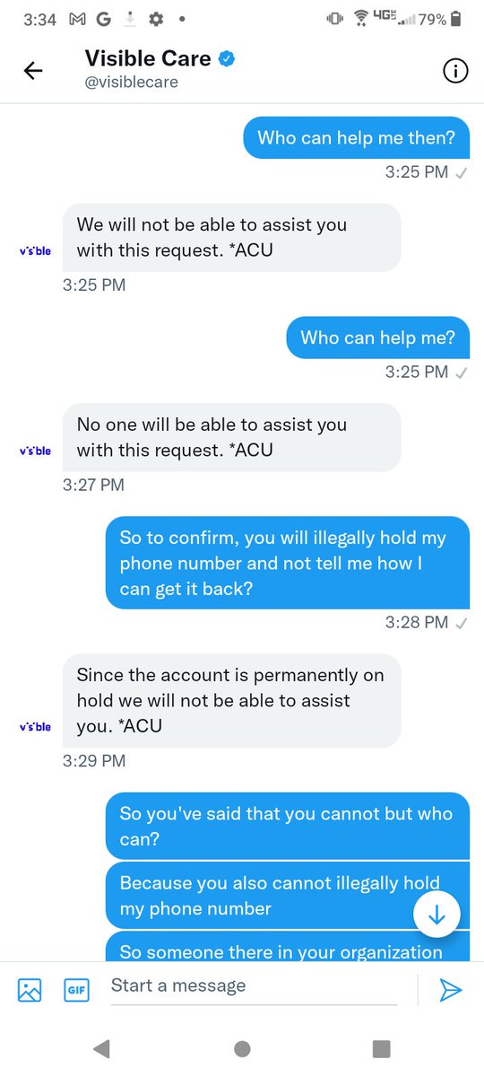 YesIAmDick's tweet image. @visiblecare and @Visible are illegally withholding my phone number from me, they refuse to tell me how to regain access to it. #visiblesucks #notvisible #boycottvisible #customerservicefail #badcustomerservice #poorcustomerservice #ridiculous