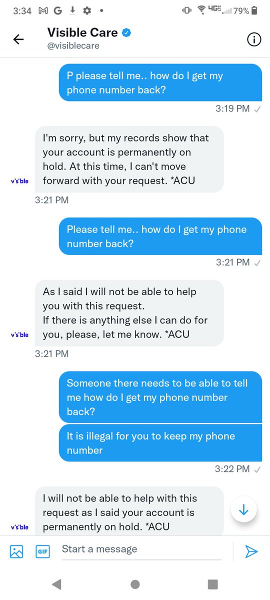 YesIAmDick's tweet image. @visiblecare and @Visible are illegally withholding my phone number from me, they refuse to tell me how to regain access to it. #visiblesucks #notvisible #boycottvisible #customerservicefail #badcustomerservice #poorcustomerservice #ridiculous