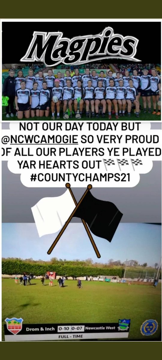 _Thegop's tweet photo. So proud of these girls. Wasn't our day but still had a great and enjoyable year. On behalf of Noel Mike and myself we'd like to wish the new management all the best for 2022.@NcwCamogie @LimCamogie https://t.co/ssu9pDlda4