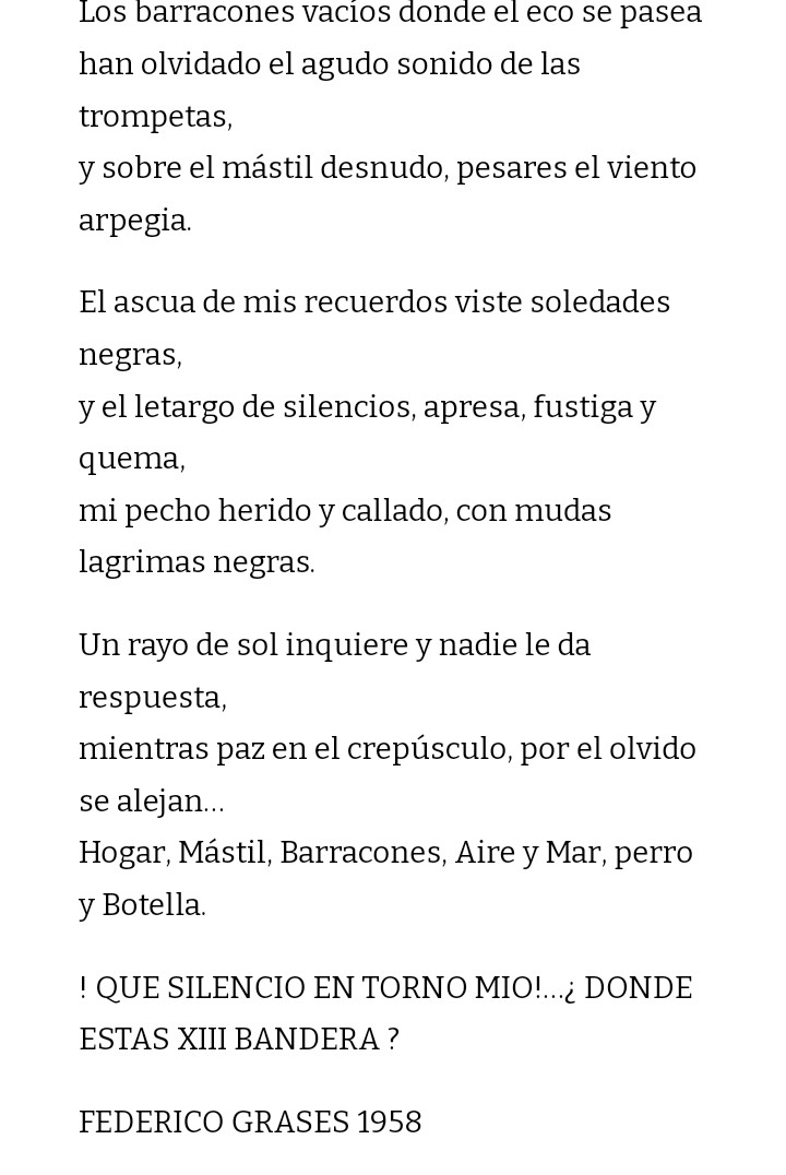 PlataformaMill1's tweet photo. #POEMA DEL CTE. CABALLERO LEGIONARIO D. FEDERICO GRASES,del IV #Tercio "Alejandro Farnesio",#periodo en #VillaCisneros (1958-1971). DEP✝️🇪🇦. Poesía hecha después del suceso #ocurrido en el Sáhara en Enero de 1958. https://t.co/GnH2Hcl1R8