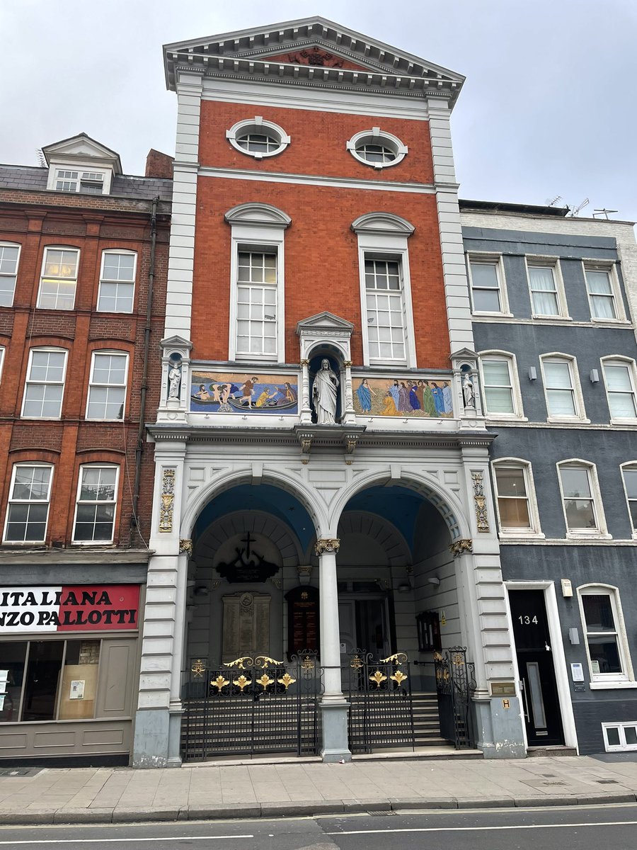 St Peter’s Italian Catholic Church, Hatton Gardens, London