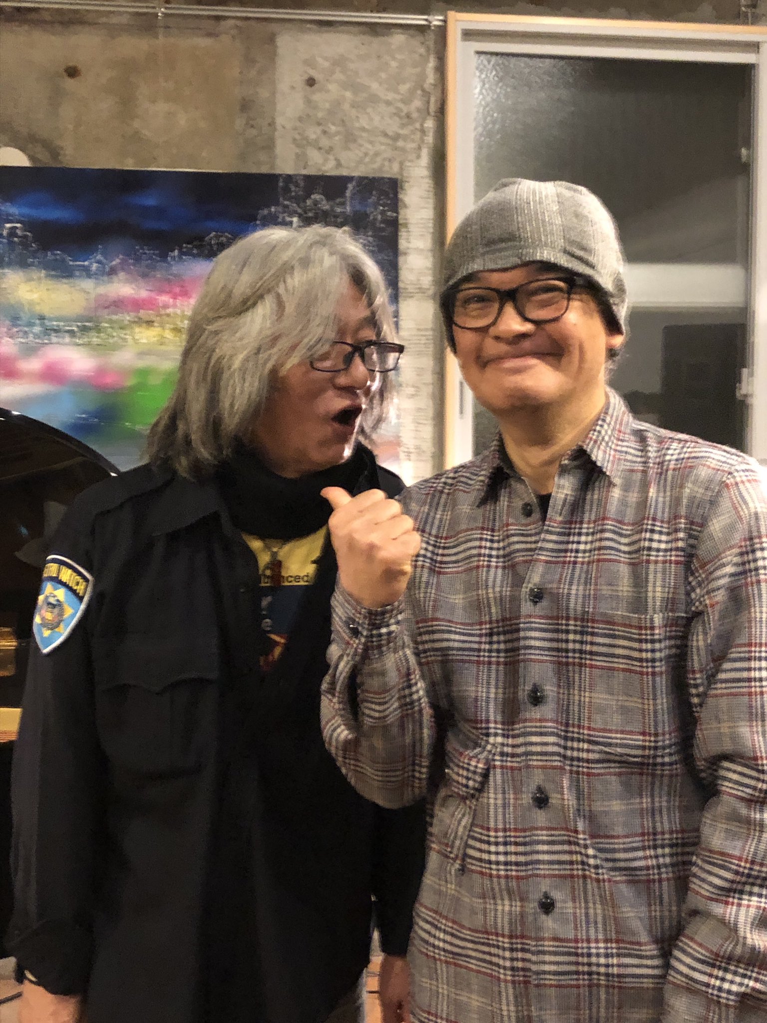 角松敏生さん 小林信吾さん 友成好宏さん サイン色紙