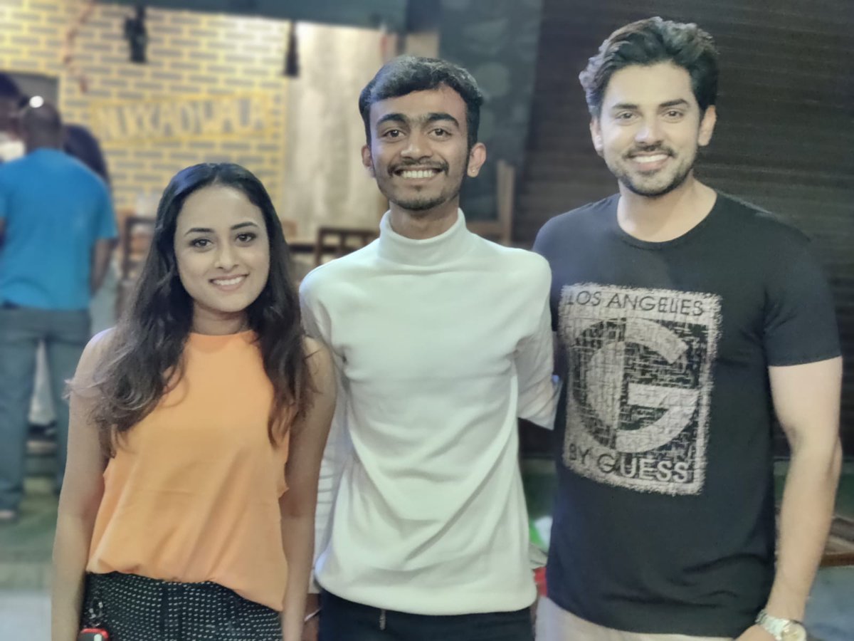 urhotstepdaddy_'s tweet image. With the best co-stars of (post shoot chillout scenes)💖🥵 #sathnibhanasathiya2 
@Anant_Gehna