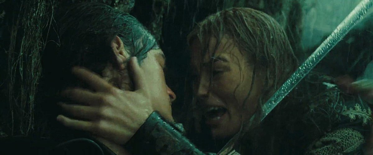 "..in sickness and in health... with health being the less likely ?"