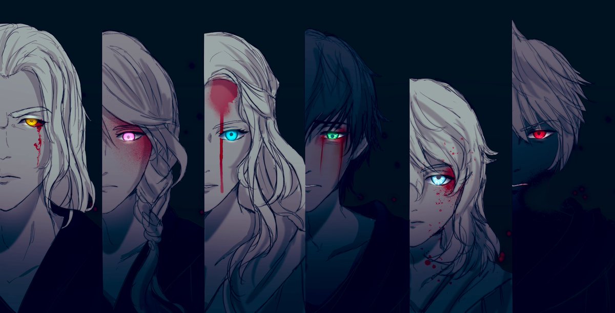 In monochrome melodies
Our tears are painted in red
Deep inside, we’re nothing more than scions and sinners

#EndwalkerSpoilers #FFXIV #FF14イラスト