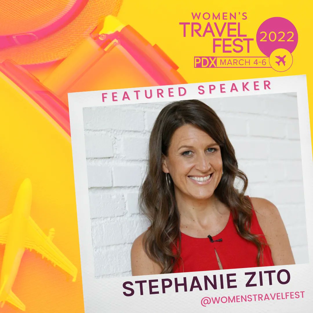 #WTFest22 Speaker Spotlight: Stephanie Zito
Body Positive Activist I Fat Girls Traveling
buff.ly/3dzNELp

#womenstravel #femaletravel #womenstravelfest #empowerwomen #womenlovetravel #gogirlguides #inspirewomen #womenwhotravel #exploremore #TravelPortland