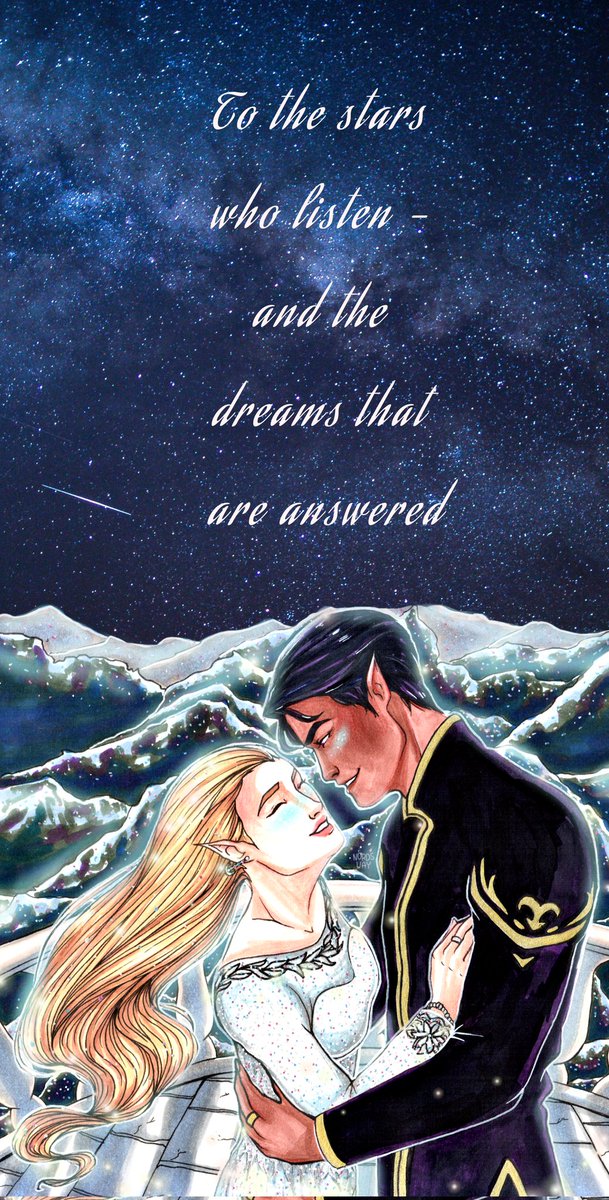 Nordsway's tweet photo. Feyre Archeron and Rhysand 🌌 🌙 💙 💫 #acotar #acourtofthornsandroses #feyre #feyrearcheron #rhys #rhysand #feysand #acotarfanart #nightcourt #sarajmaas #aelingalathynius #rowaelin #fanart #togfanart #love #empireofstorm #calaena #smj #tog #yabooks https://t.co/wiA9nCsdGb