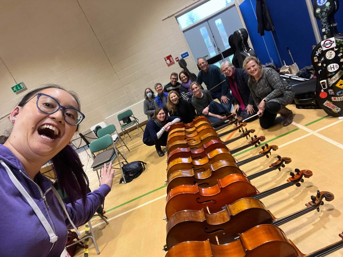 ElisaHolbrook's tweet photo. @LeamSinfonia the cello section have been making some noise in #Tchaikovsky 1812 overture #Playday #livemusic #ClassicalMusic #cannon https://t.co/KQ0UXHnPpI