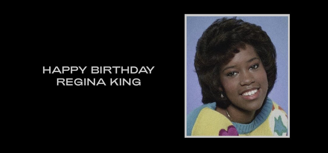 Beyoncé wished Regina King a happy birthday on her website. 