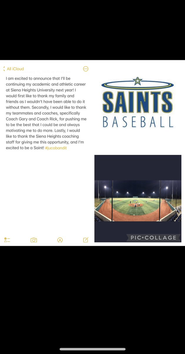 joe_kane20's tweet photo. Go saints! @SHUbaseballMI @JCJetsAthletics https://t.co/1KJGWrJALy