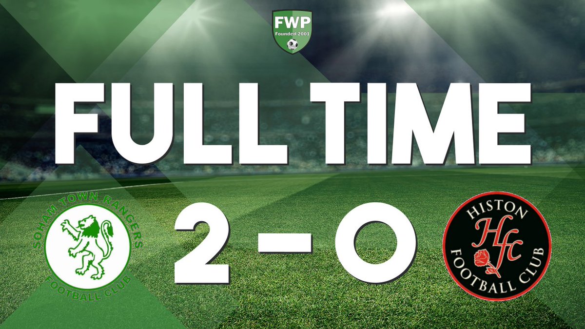 FULL-TIME: Soham Town Rangers 2-0 Histon <a href="/PitchingIn_/">Pitching In</a> footballwebpages.co.uk/match/2021-202…