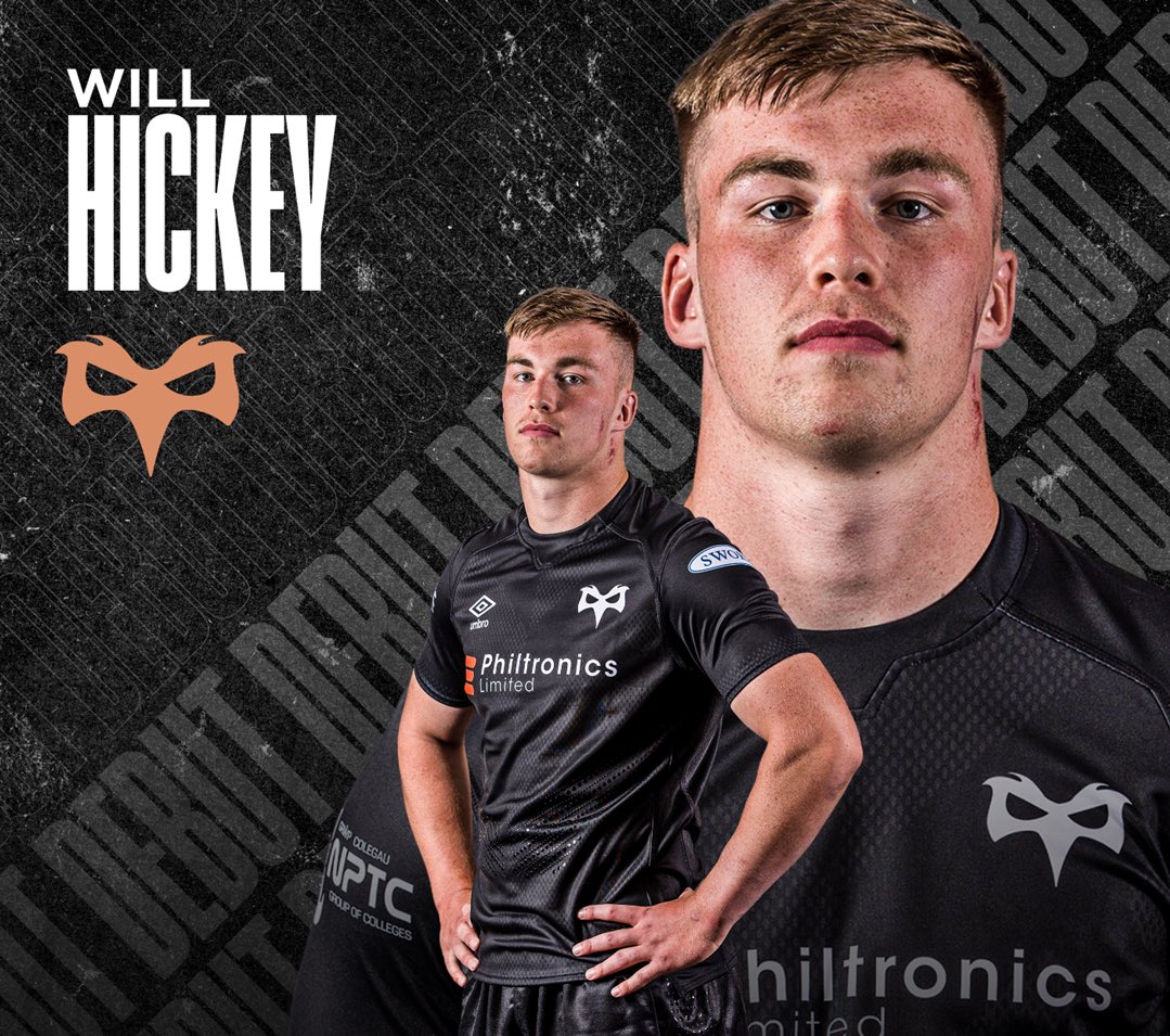 Will Hickey comes onto the field for his Ospreys debut 🙌

<a href="/stmcrugby/">St Michael's Rugby</a> <a href="/StMichaelsColl1/">St Michael's College Union</a> @swansearfc <a href="/SwanseaUni/">Swansea University</a>