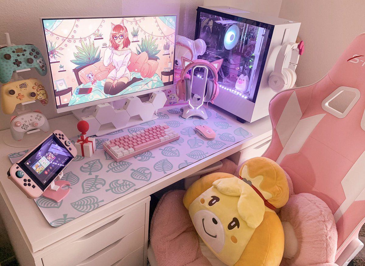 momodokii's tweet photo. I think I want to play animal crossing today ☁️

#acnh #animalcrossing https://t.co/0xESnK4VUE