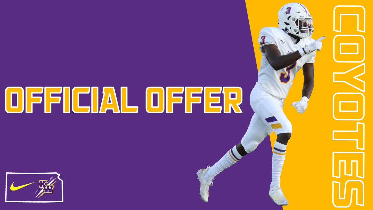So blessed &amp; excited to announce my offer to Kansas Wesleyan. Thank you @Jones_KWU for this incredible opportunity to pursue my academic and athletic goals! 🟣🟡
Huge thanks to: 
<a href="/CoachGainesRec/">CG Recruiting</a> <a href="/DogFootball/">Magnolia Bulldogs Football</a>