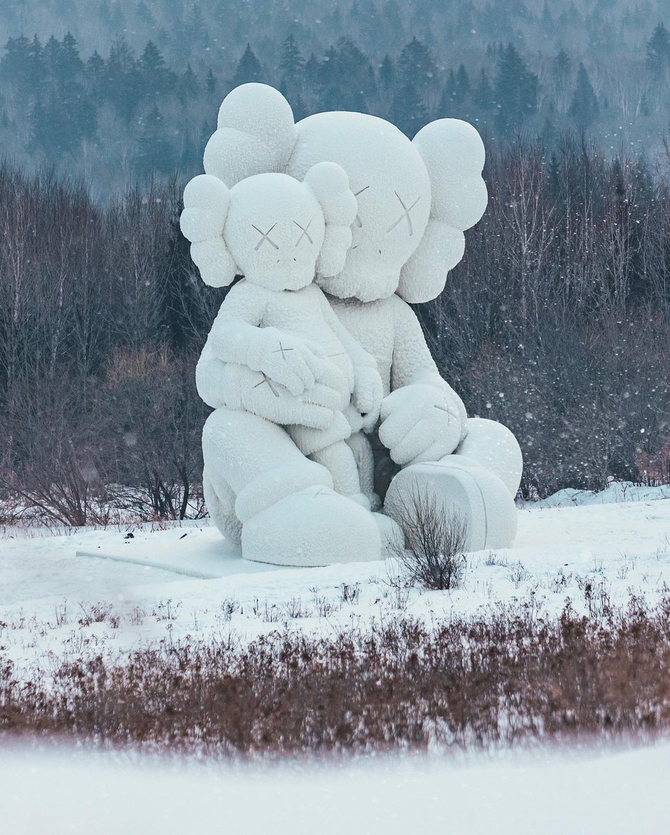 Today is the last day of KAWS:HOLIDAY's wintry retreat in the Changbai Mountain in Jilin Province, China.
​-
​📸 <a href="/HYPEBEAST/">HYPEBEAST</a>