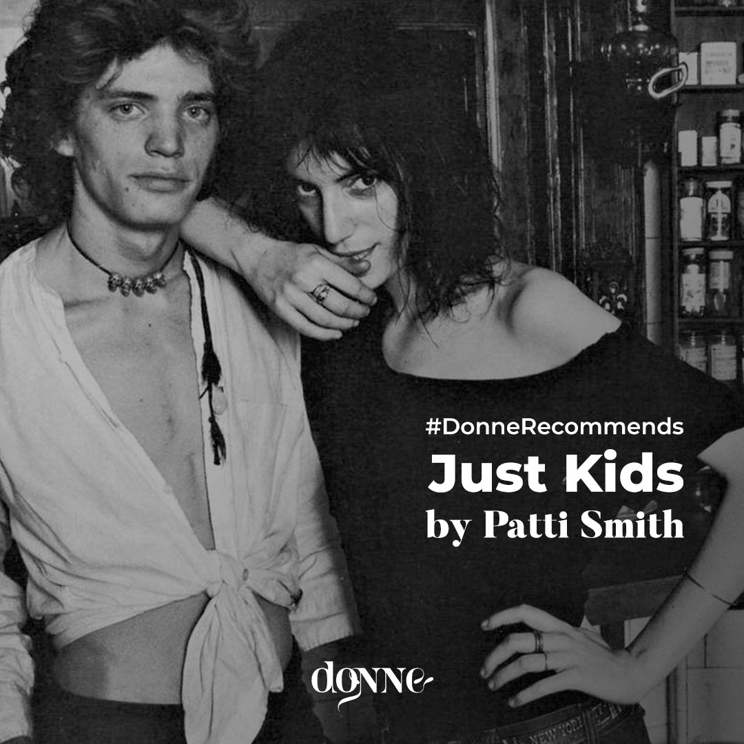 Donne_UK's tweet photo. #DonneRecommends: Just Kids. In this book, #PattiSmith tells in detail her relationship with the city of New York during the ’70s and the scene of music. It was there she felt inspired and motivated to create her album Horses, which gave her fame in the middle of the decade. https://t.co/6fRb4s1fqJ