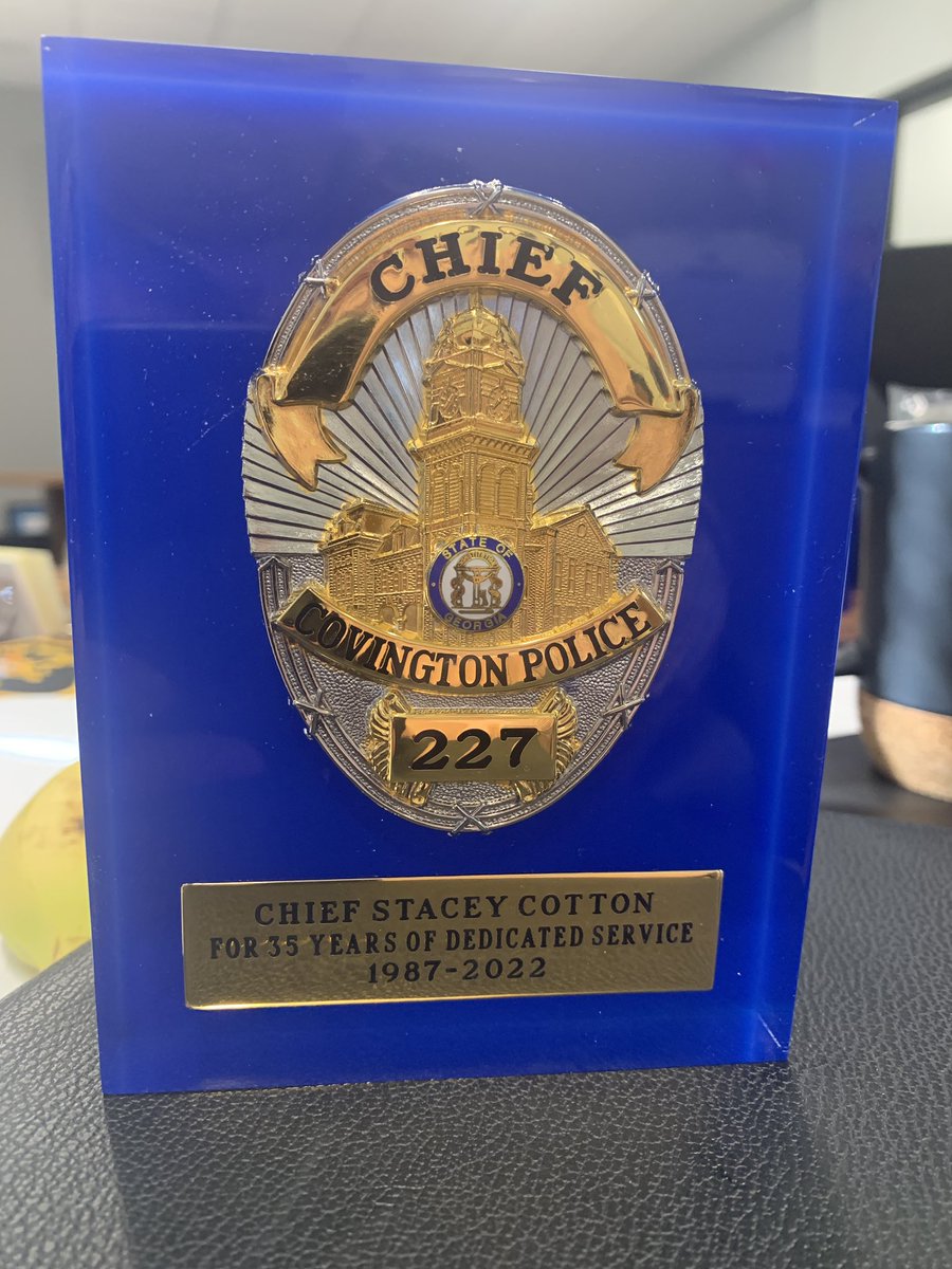 Chief Stacey L. Cotton (Ret.) tweet media