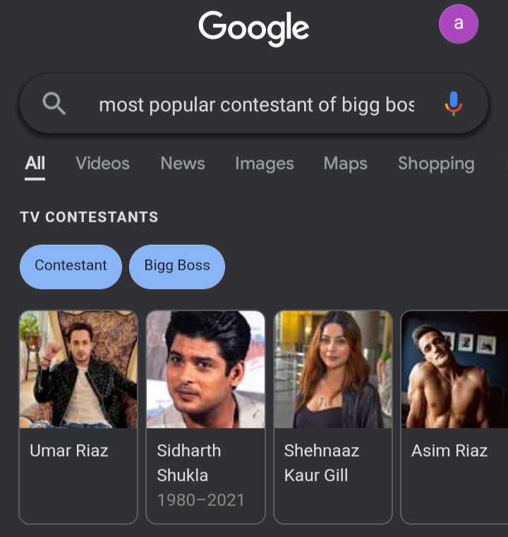 TrueKhabri's tweet photo. Even Google knows it... Most popular contestant of @BiggBoss 

#UmarRiaz G.O.A.T 

#BiggBoss15 #UmarArmy https://t.co/zTU0P1I2ve