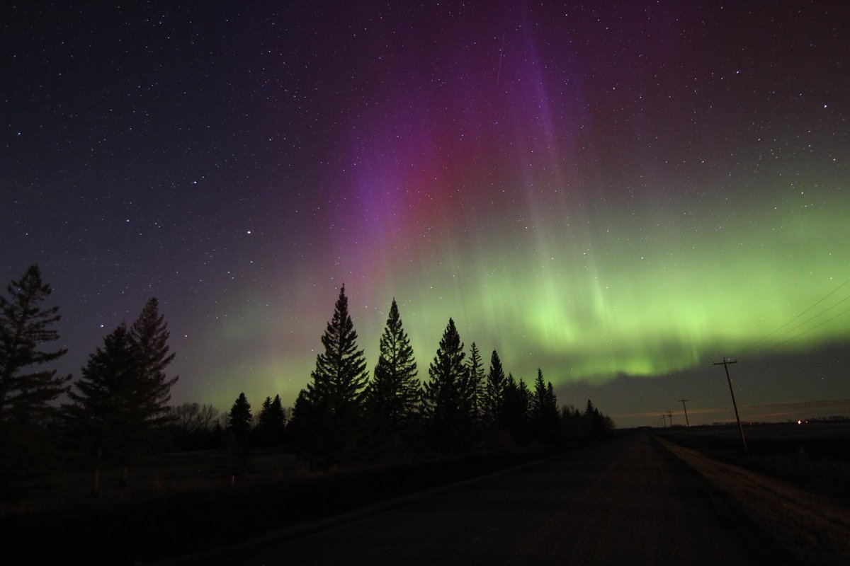 247KY's tweet photo. Northern Lights in Northern Vancouver Island BC 
by A Bucci https://t.co/dZIZirIz8F