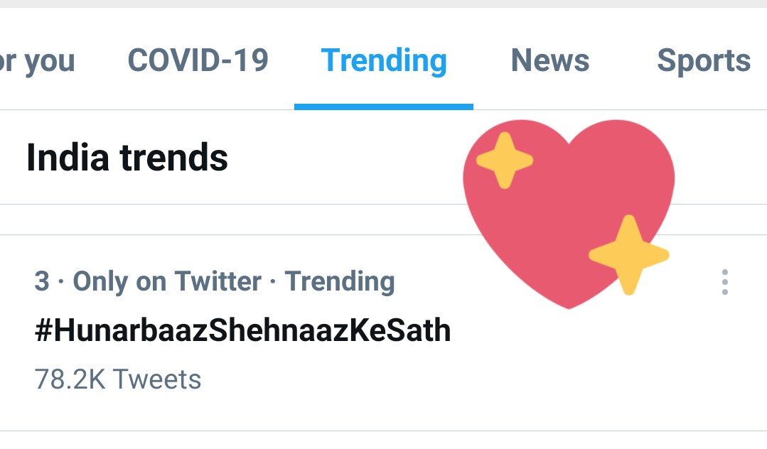 PujaModakAsm's tweet photo. @ishehnaaz_gill
Queen of millions hearts ❤️

Trending on No.3 right now

#ShehnaazGill #HunarbaazShehnaazKeSath https://t.co/v8hkNFJ6Gs