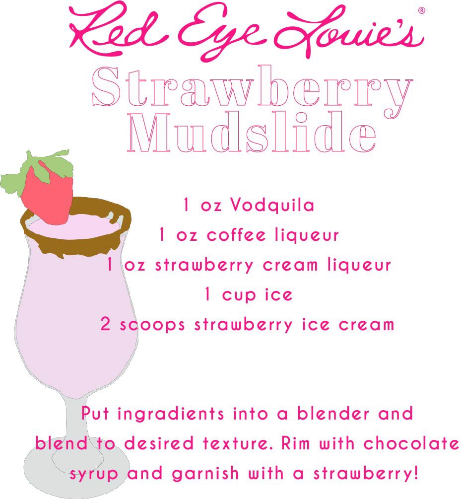 redeyelouies's tweet photo. Today is National Strawberry Ice Cream Day! And what better way to celebrate than with this fun drink idea:
The Frozen Strawberry
#vodka #tequila #strawberry #icecream #chocolate #cokctails https://t.co/txUArTjB5F