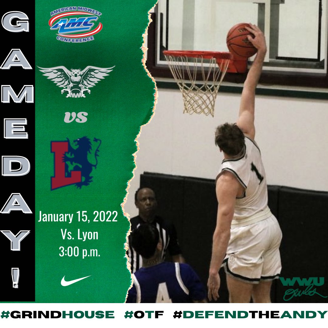wwuowlsMBB's tweet photo. Third Game in Five days!! Capping off the week against last years regular season champs. Women tip off at 1:00p.m and Men at 3:00p.m. Lets keep it rolling with the Winter Wonderland theme tonight!! โ๏ธ ๐ฆ #GRINDHouse #DefendtheAndy #OTF
Livestream: https://t.co/eYirEHZneu https://t.co/GT3MD7Nwsg