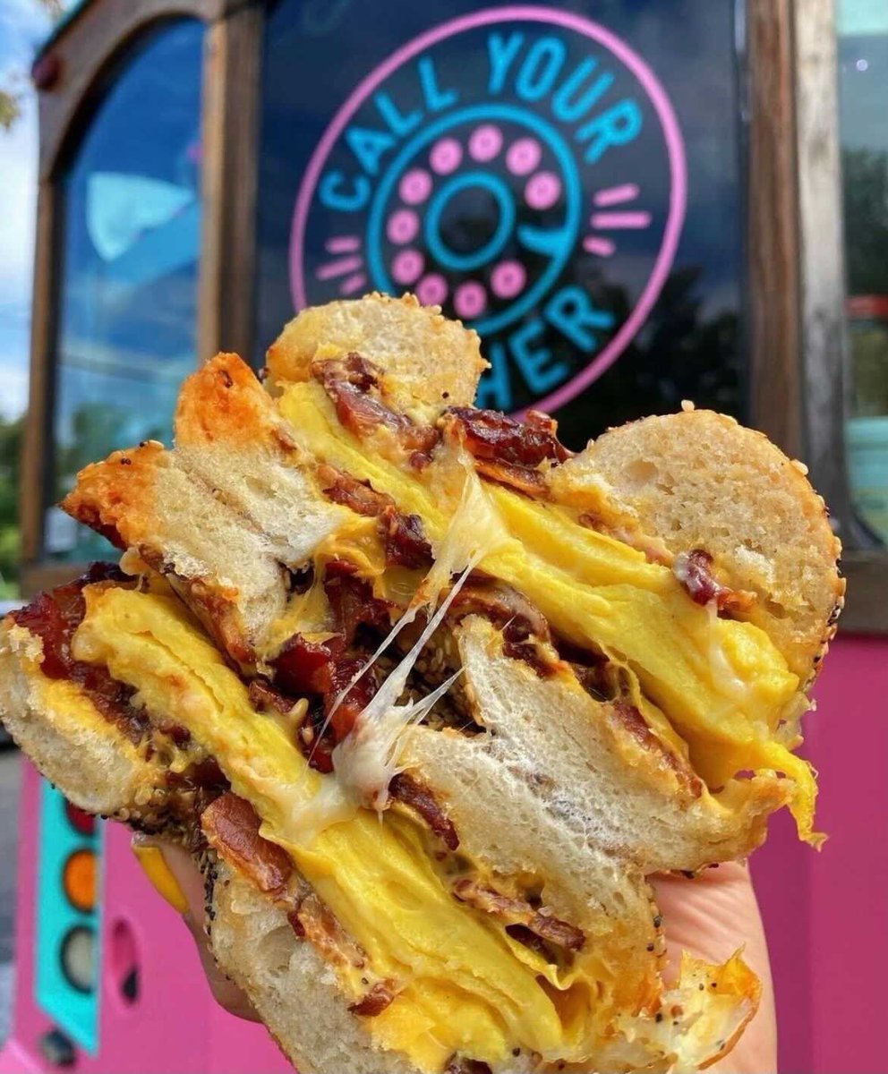 An egg-cellent way to start the day.🥯🙌 #NationalBagelDay is a great time to treat yourself to @CYM_DC, just minutes away from Novel. #NovelSouthCapitol