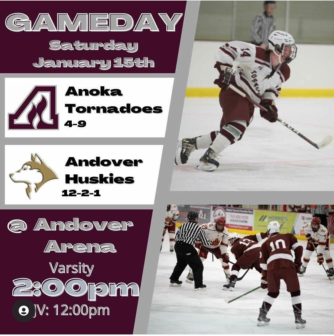 Anoka HS Hockey (@atownpuck) on Twitter photo 