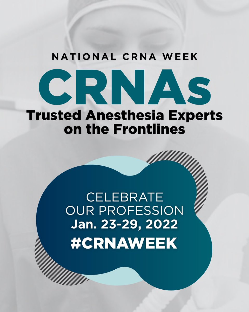 How are you planning on celebrating CRNA week? #CRNAWeek2022