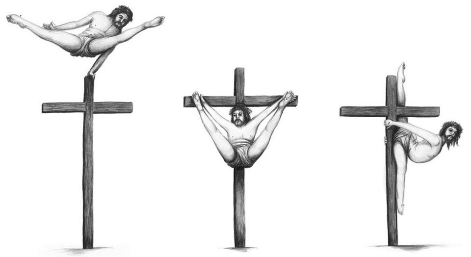incroyant_fr's tweet photo. Pour les poucaves de dieu
👉🏻👉🏻👉🏻👉🏻 #RetourDieuOff 
#poledancing https://t.co/6LDnZ6FaeL