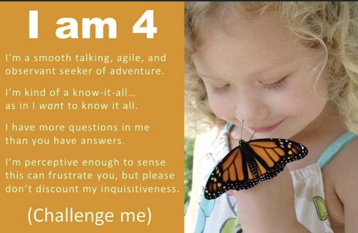spiteri_mrs's tweet photo. Our #FDKs:
Risk Takers, Confident Doers, Explorers, Adventurers, Observant Seekers, Agile, Smooth Talkers, Inquisitive,Perceptive!
They need:Motion, Novelty, Adventure, to engage with the world with the whole body!
#EarlyChildhoodDevelopment
#k12 #edchat #onted #parenting https://t.co/M6k64hPz4o