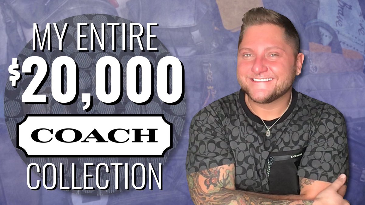 jonjonlannen's tweet photo. MY ENTIRE $20,000 COACH COLLECTION

https://t.co/Mapt44vtVt https://t.co/KcXyUDtLJ0