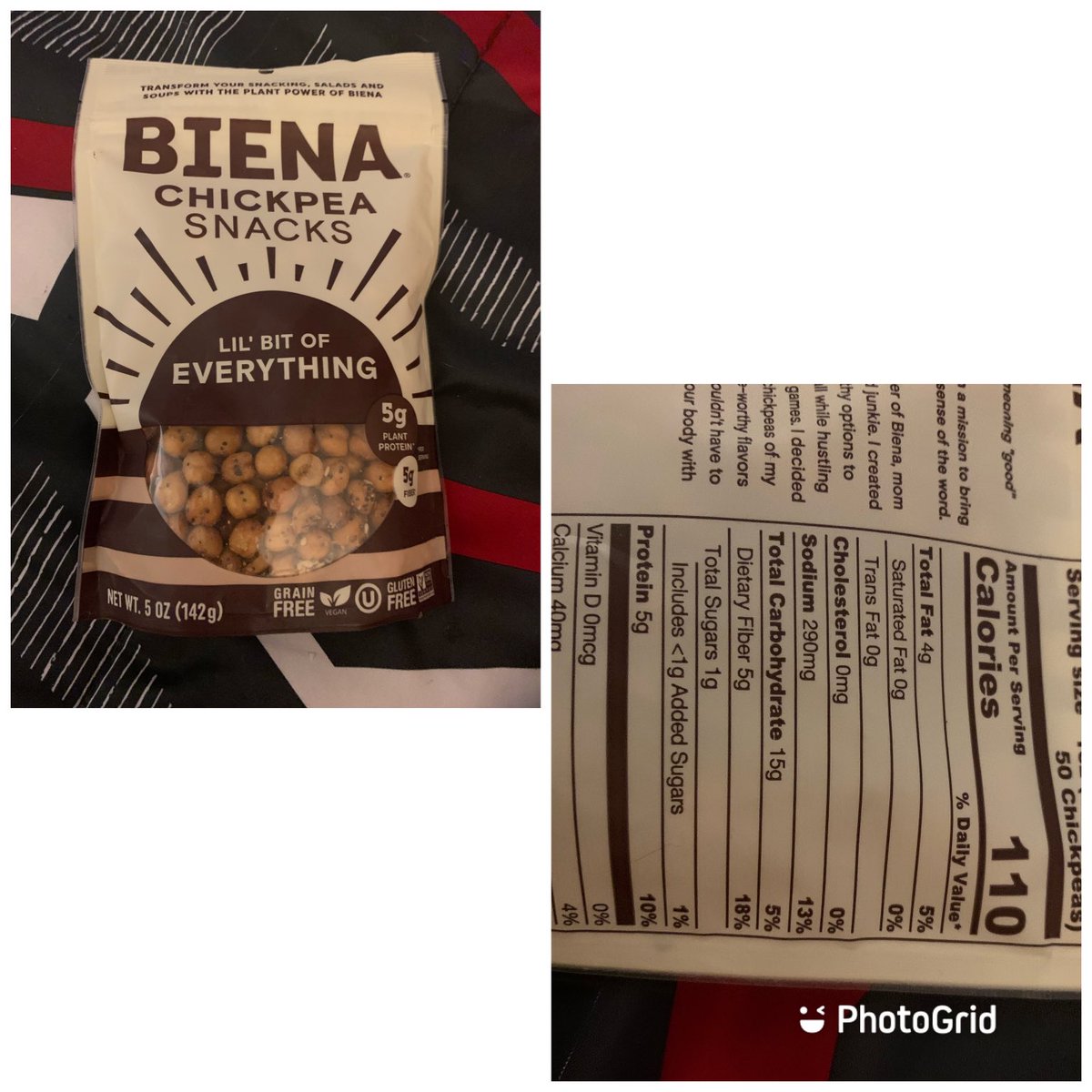 A new favorite! High-fiber, good protein… Excellent flavor and very satisfying. (Found them in a truck stop on the road, ha ha, I will have to find a local source.) Reminds me to make my own, which is easy. Google it and go for it with any favorite flavors.