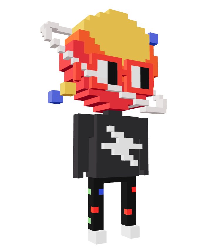 nftmastry's tweet photo. Very excited about being a part of the @Nouns_3D community. Go this lit looking fellah🔥🔥 #nouns3D #5176 https://t.co/JsgNZm7ldT