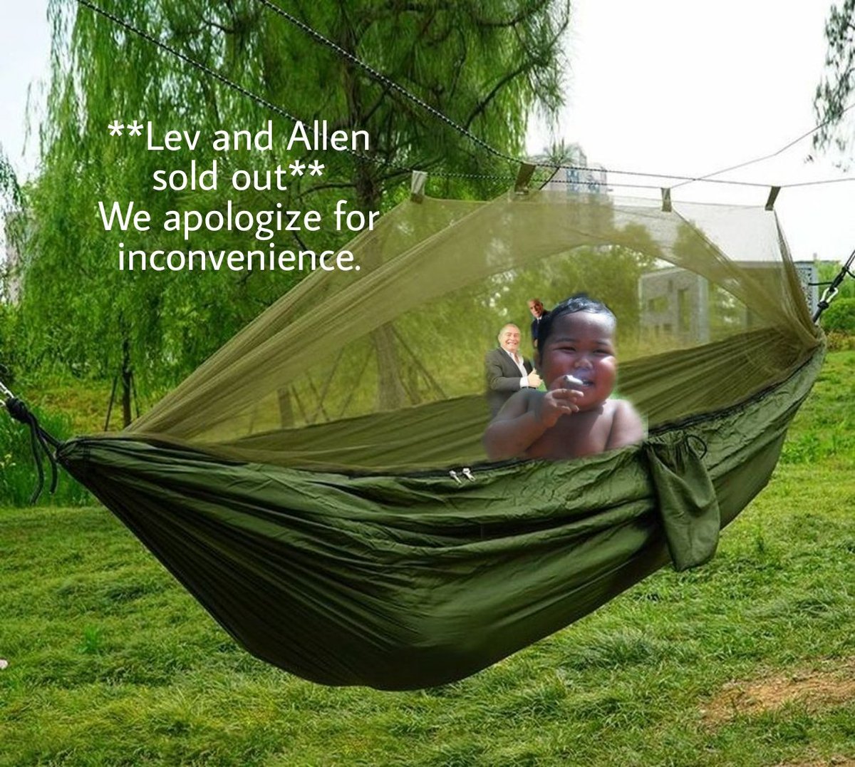 CountoverParty's tweet photo. @MingGao26 So far it's a perfect SRQ day, as I'm currently beta testing the newest MingCo pandemic product.
That's right.
From the people who brought you the #NappingBox , say hello to the #NappingSack.
Ming tested, America approved. Made in USA with finest material. https://t.co/dPDKl9tFQI