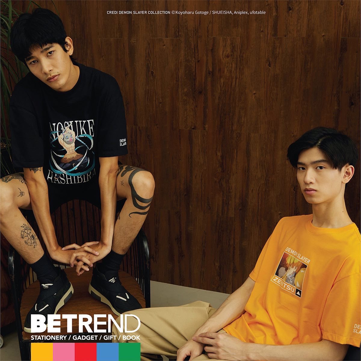 betrendthailand's tweet photo. ⚔️🛡 ช้อปคอลฯ พิเศษดาบพิฆาตอสูรลิขสิทธิ์แท้ เสื้อยืดเรียบเท่ใส่ง่ายสไตล์ Everyday Wear กันเหอะ

ช้อปกันนนที่ BeTrend ชั้น 2 เดอะมอลล์บางกะปิ และชั้น 3 พารากอน 
.
#BeTrendThailand
#Netflix #Demonslayer #ดาบพิฆาตอสูร #ย่านเริงรมย์ #DemonslayerEP7 #kimetsunoyaiba https://t.co/VLk6ZSKxVF