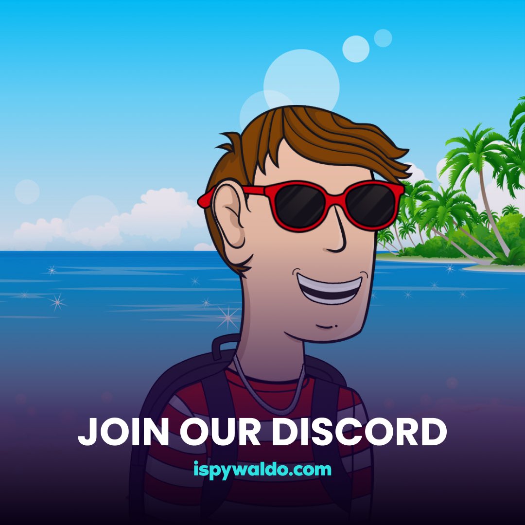 ispywaldoNFT's tweet photo. Giving away 50 whitelist spots 🔥 

Join our discord and open a ticket saying whitelist to be added! 🚀

https://t.co/Rx834o8BuP

#nftlaunch #airdrop #giveaways #nft #crytpo #ETH https://t.co/9PjCrS7qPD