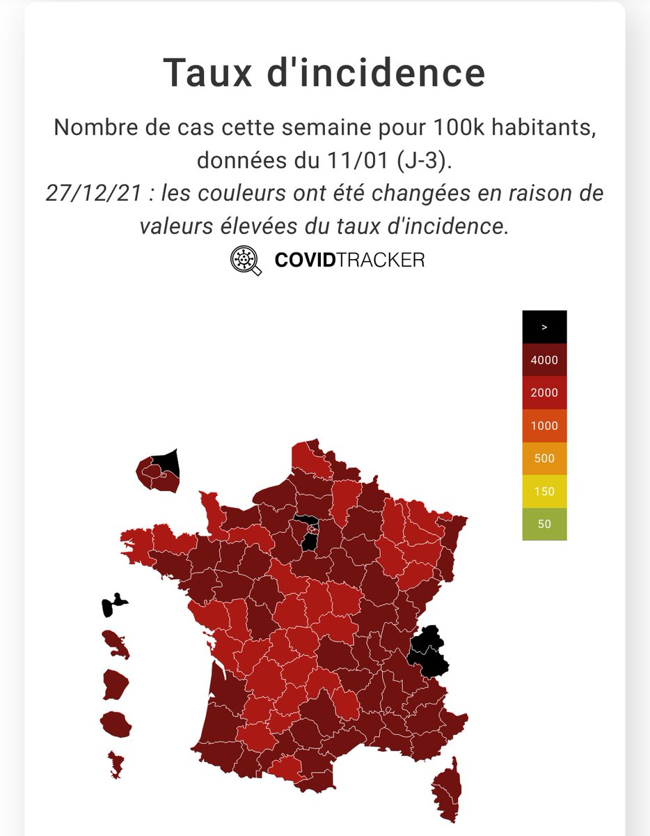 mikuzz's tweet photo. @GuillaumeRozier Pour garder la cohérence il faudra modifier la palette des couleurs aussi dans la section "Dashboard Départements" https://t.co/LRunYp3xu8