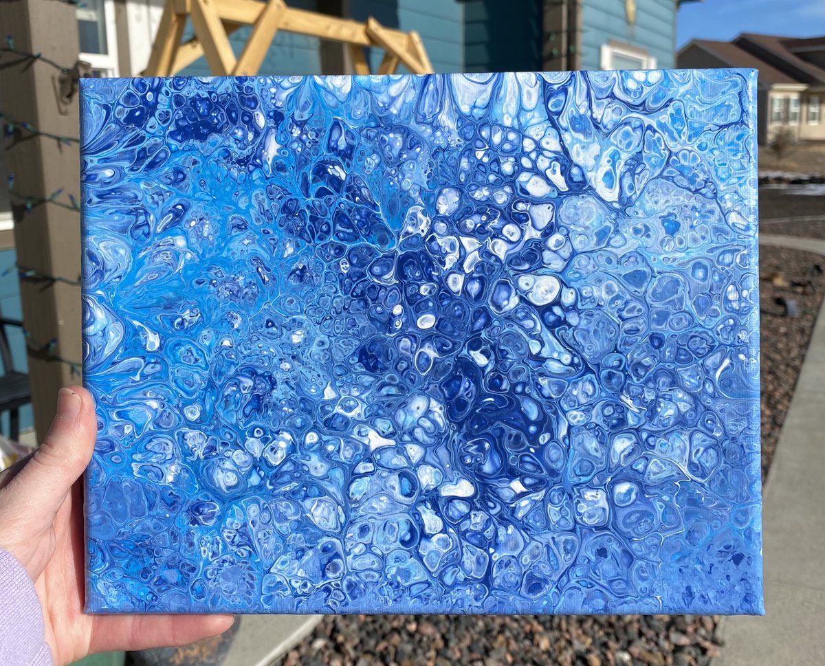 NMArtCreations1's tweet image. So many blue pieces available on our Etsy💙💙