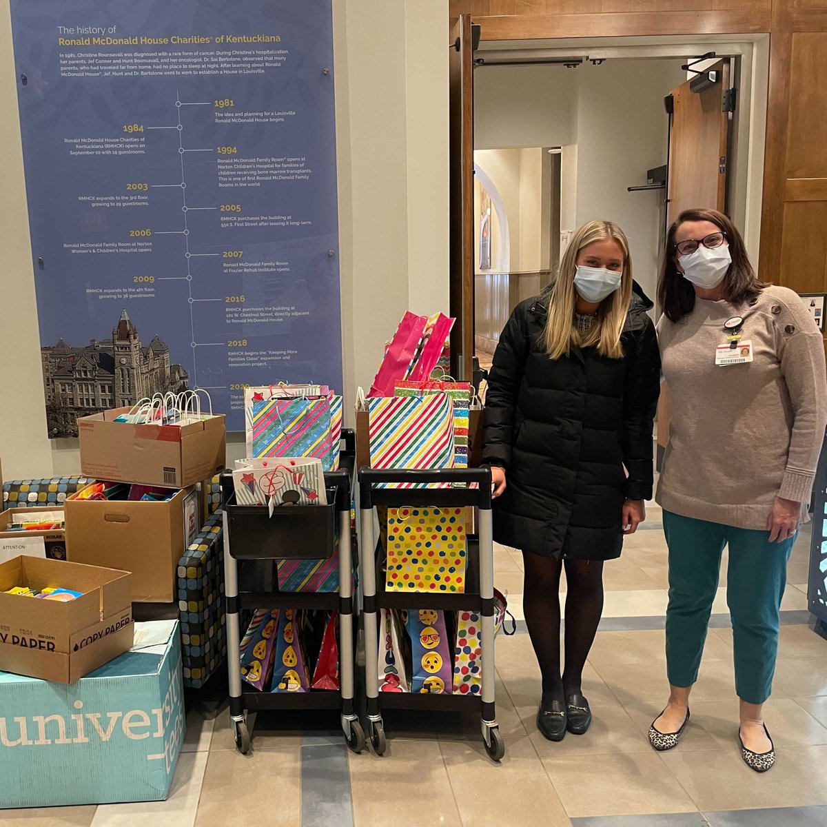 RMHCKentuckiana's tweet photo. Hospital Partner Shoutout! @uoflhealth - Frazier Rehabilitation Instituteβs NeuroRehab Program clinic assembled and donated activity bags for our #RMHCK families. Thank you so much!! Our families loved them! https://t.co/pr0gdiDsfM