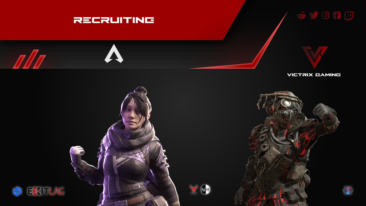 ⭐️CORE PLAYER NEEDED ⭐️

Are you an Apex IGL? We need you if you have this:
📌 Minimum ranked of Diamond maintained for the last 2 seasons
📌 IGL experience is a must
📌 Competitive experience required

If this sounds like you, please DM @hy_phoeni on Twitter.

GL | VG ❤️