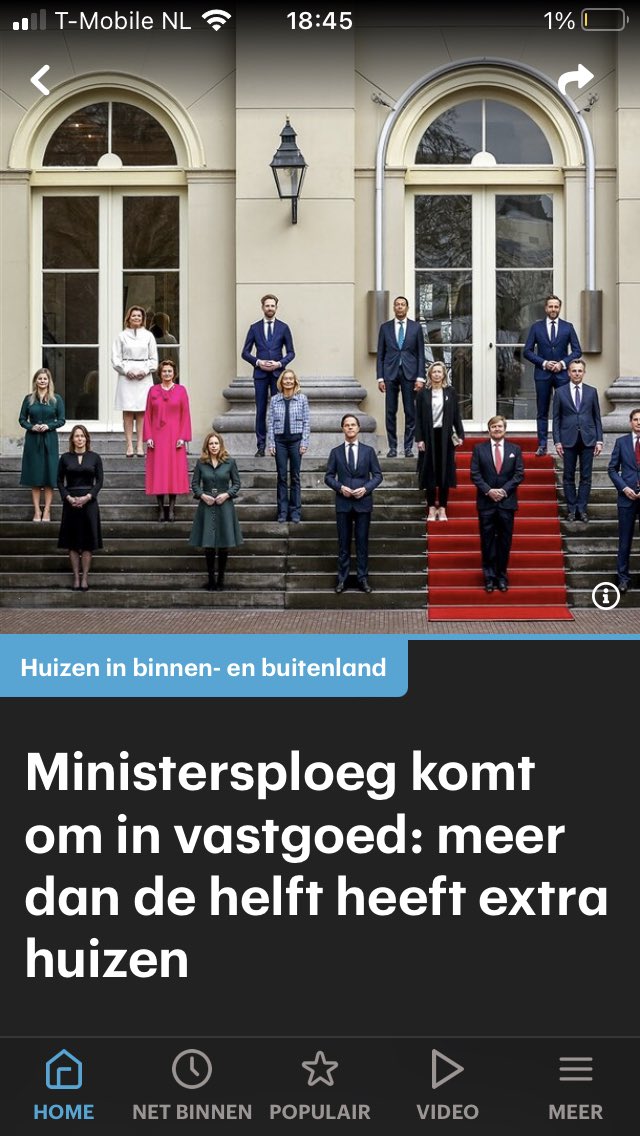 Zullen ze met zijn alle net zo veel bezitten als prins Bernard van oranje ?