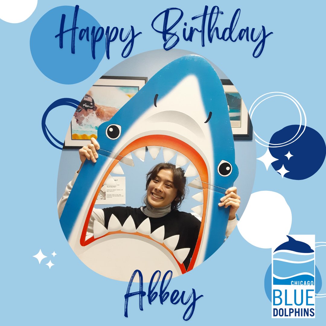 Happy Birthday, Abbey! We hope Abbey has a great day! Did you know that Abbey's favorite stroke is backstroke and that they like to draw and play video games? Abbey also makes comic books! If you see Abbey today, be sure to wish them a happy birthday!