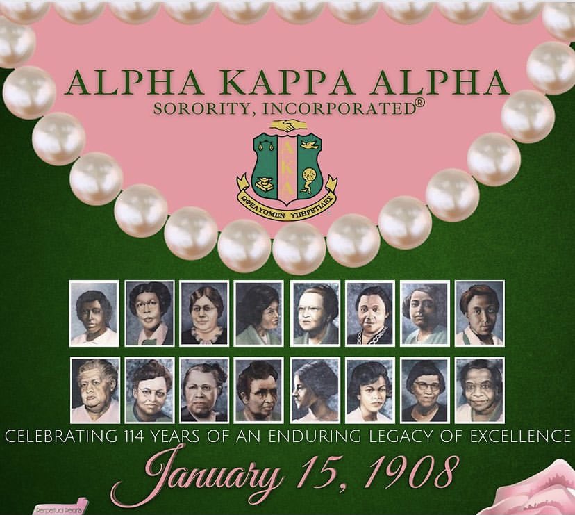 Happy Founders’ Day to the ladies of Alpha Kappa Alpha Sorority, Inc. and a special shoutout to our very own Tenacious <a href="/ThetaPsi1908/">Theta Psi AKAs 💕💚</a> 💖💚