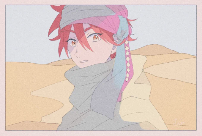 2月は旅行してる🌺❄️のポスカにしようかな〜と 